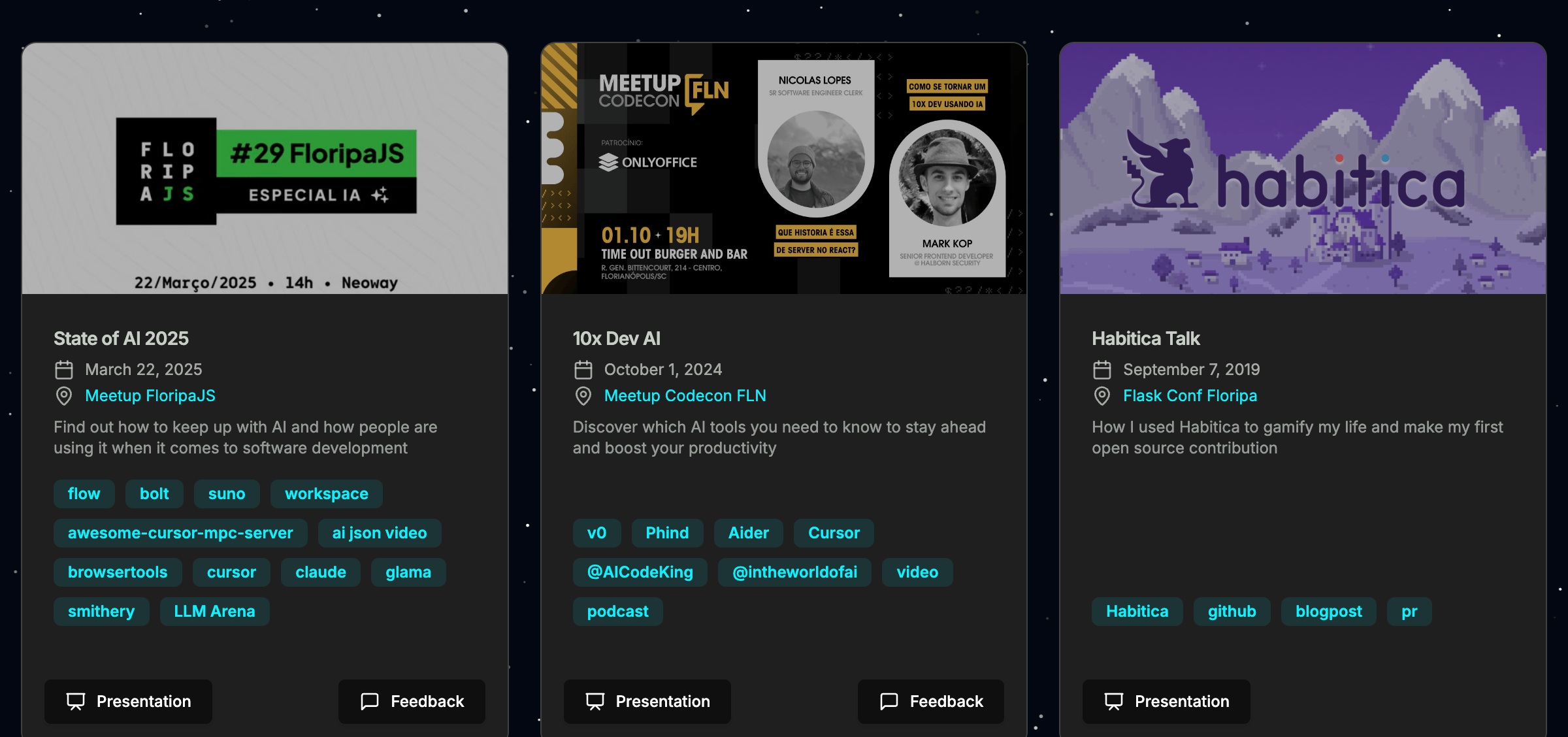 Talks & Portfolio - 1